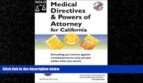 different   Medical Directives   Powers of Attorney in California (Medical Directives   Powers of