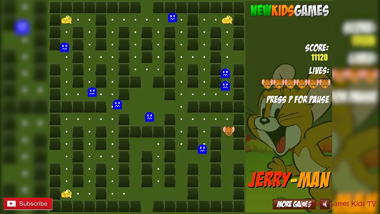 Tom and Jerry / Jerry-Man / Tom Cat Man / Cartoon Games Kids TV