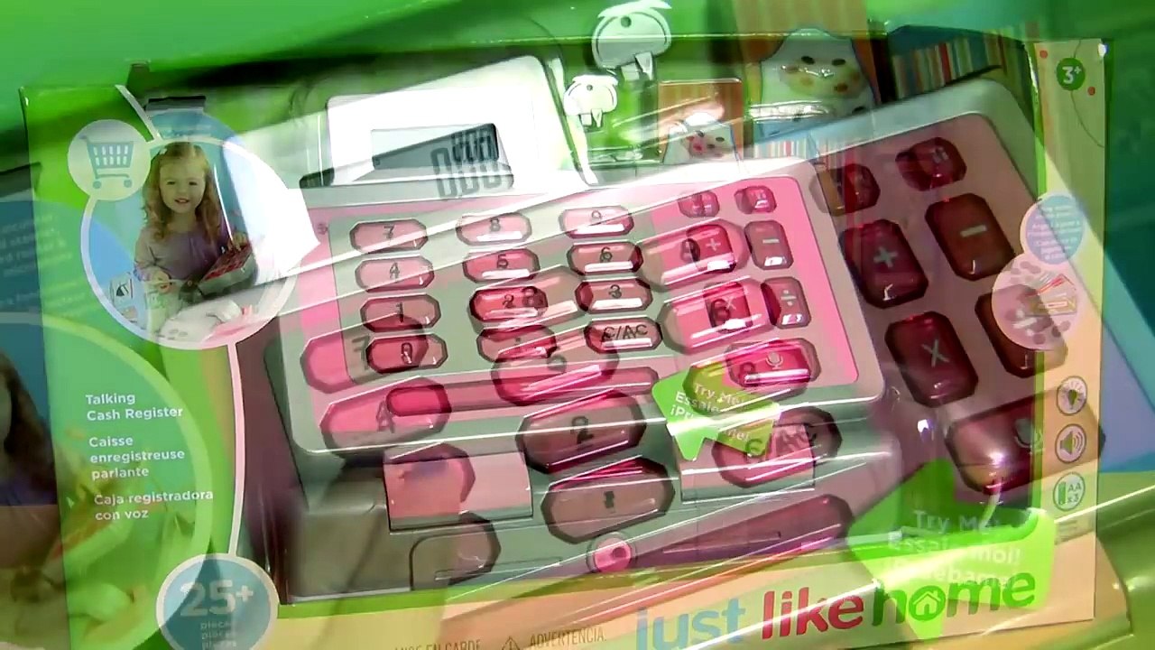 Cash Register Toy JUST LIKE HOME Disney Frozen Toys Play Doh Toys Surprise Toys - Caja Registradora