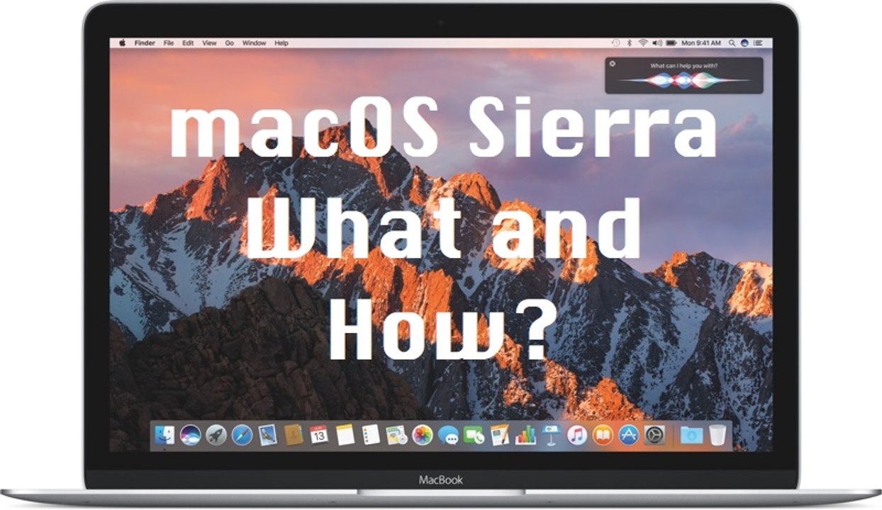macOS Sierra | Installation + What's new