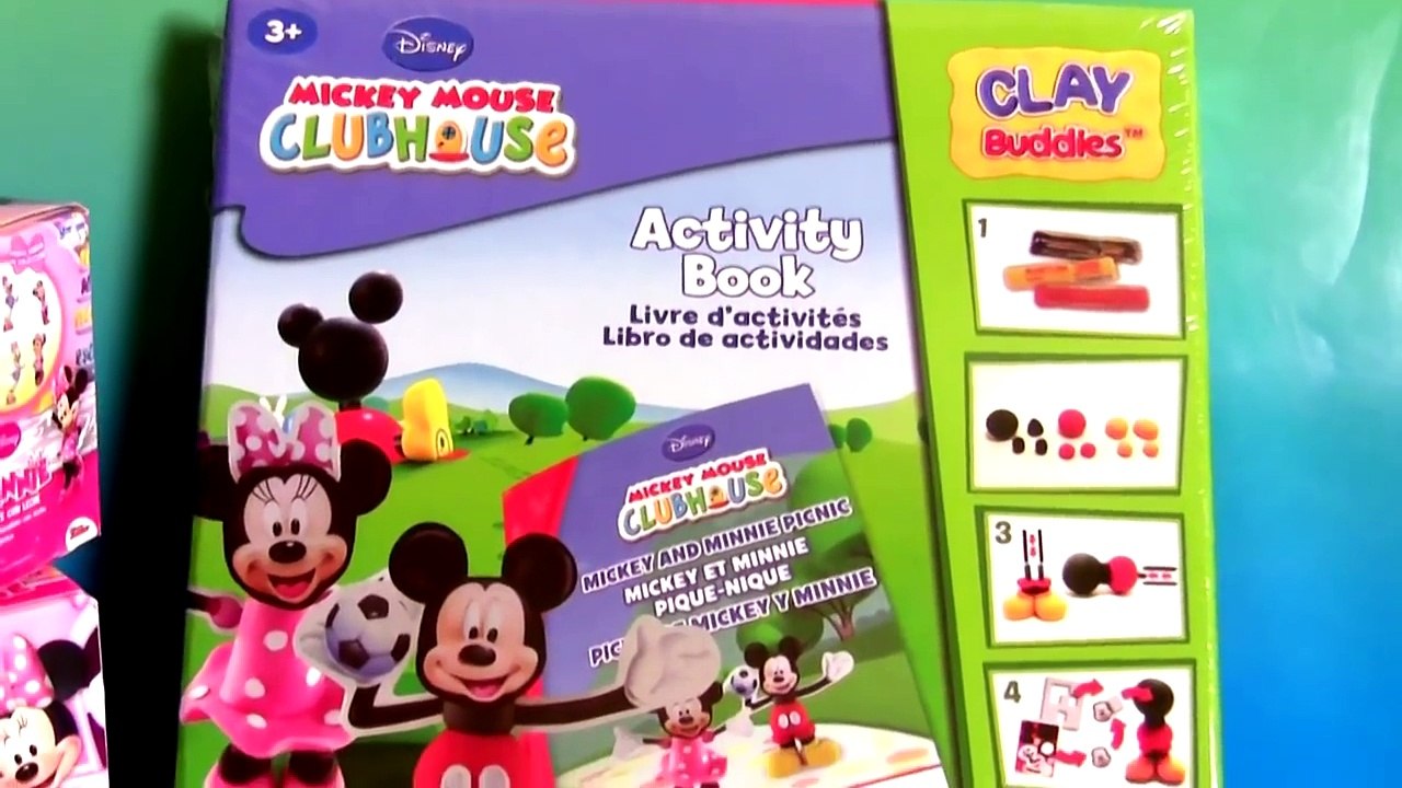 Play Doh Mickey Mouse Clubhouse Full Episodes Disney Minnie Jake Stitch Donald Anna Elsa Frozen