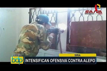Siria: ejército avanza en su ofensiva para recuperar Alepo