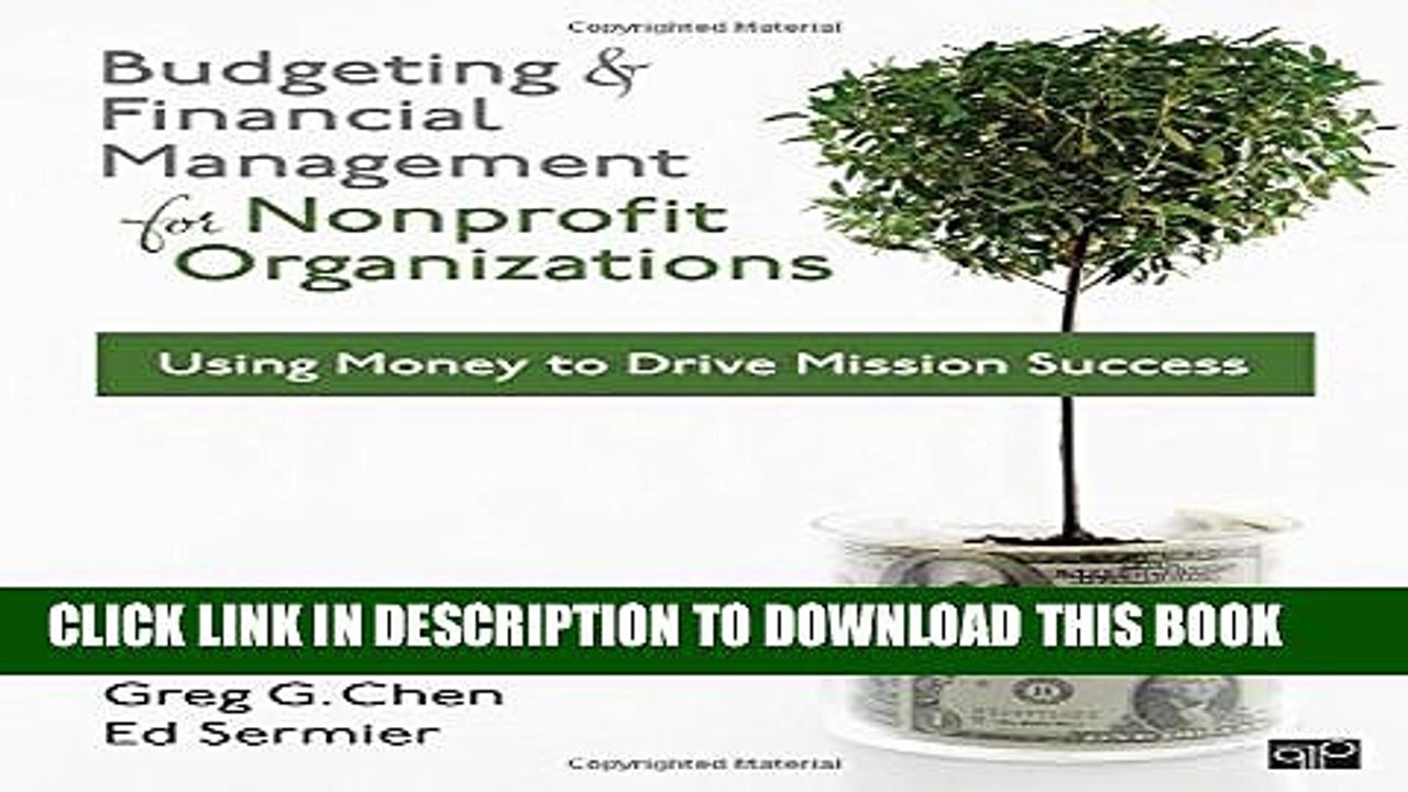 [Read PDF] Budgeting and Financial Management for Nonprofit Organizations Ebook Online