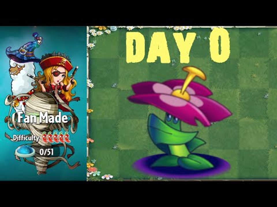 Plants vs. Zombies 2 - Fan Made World by OyKus - Level 0 (Easter)