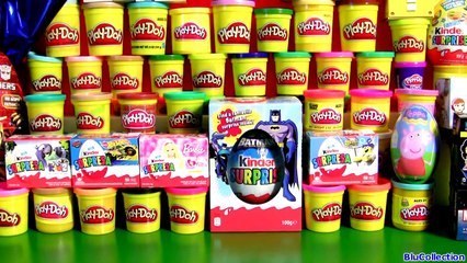 65 Play Doh Surprise Eggs Vinylmation Boxes Rio2 Kinder Transformers Batman Frozen Disney CUBEEZ