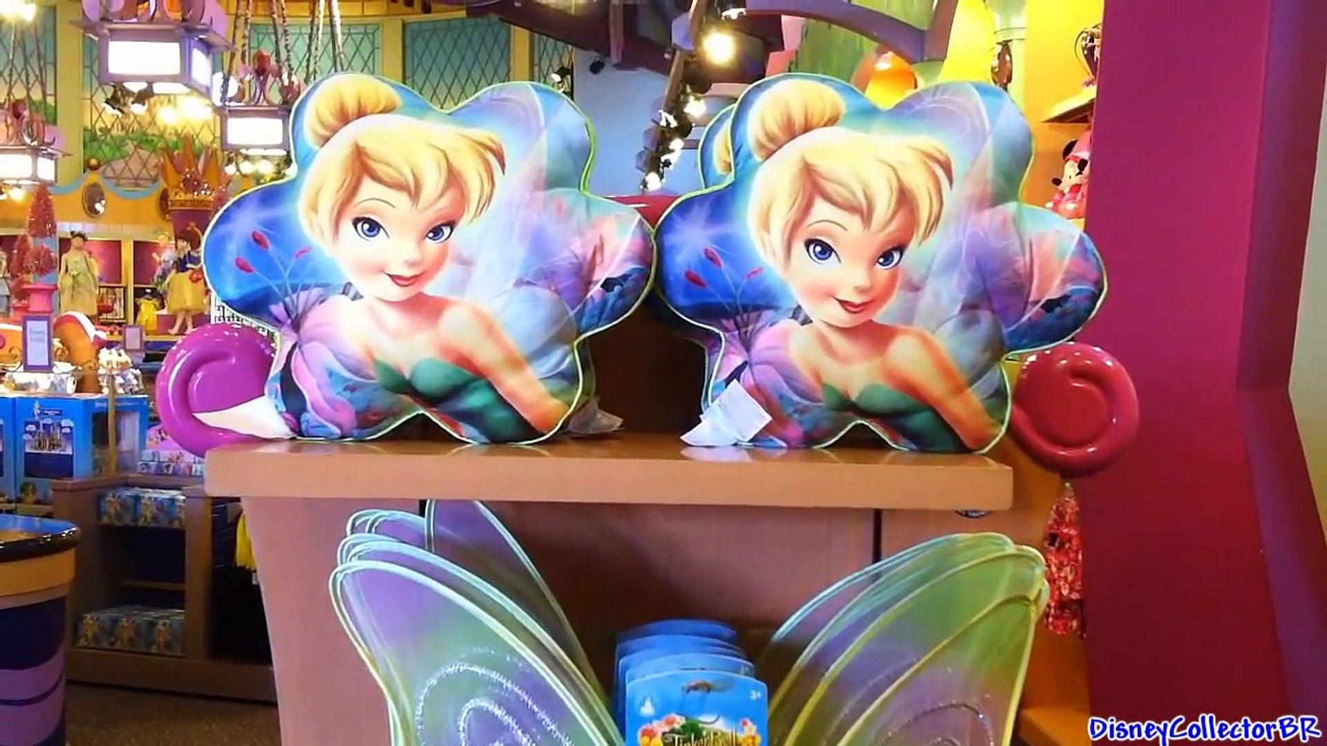 DISNEY Store 2015 SKETCHBOOK CHRISTMAS Ornament TINKERBELL Mirror PETER Pan NWT