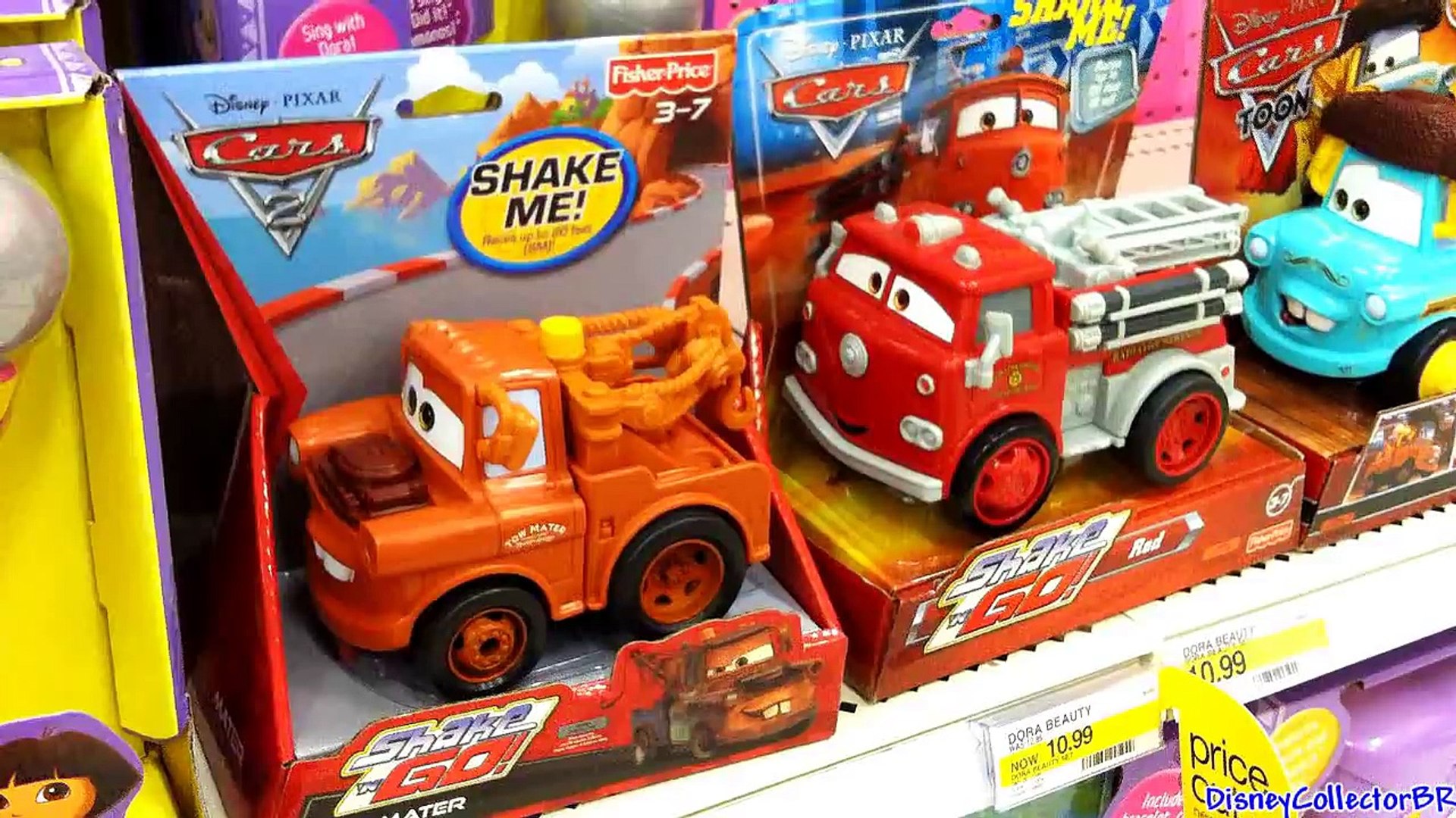 disney cars shake and go