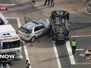 Serious crash near Lone Mountain and Scottsdale Road