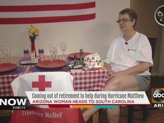 Valley Red Cross volunteer heading to SC for Hurricane Matthew help