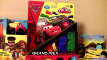 Play Doh Cars 2 Race Mats World Grand Prix Racers Acer Grem Francesco Lightning McQueen Disney Pixar