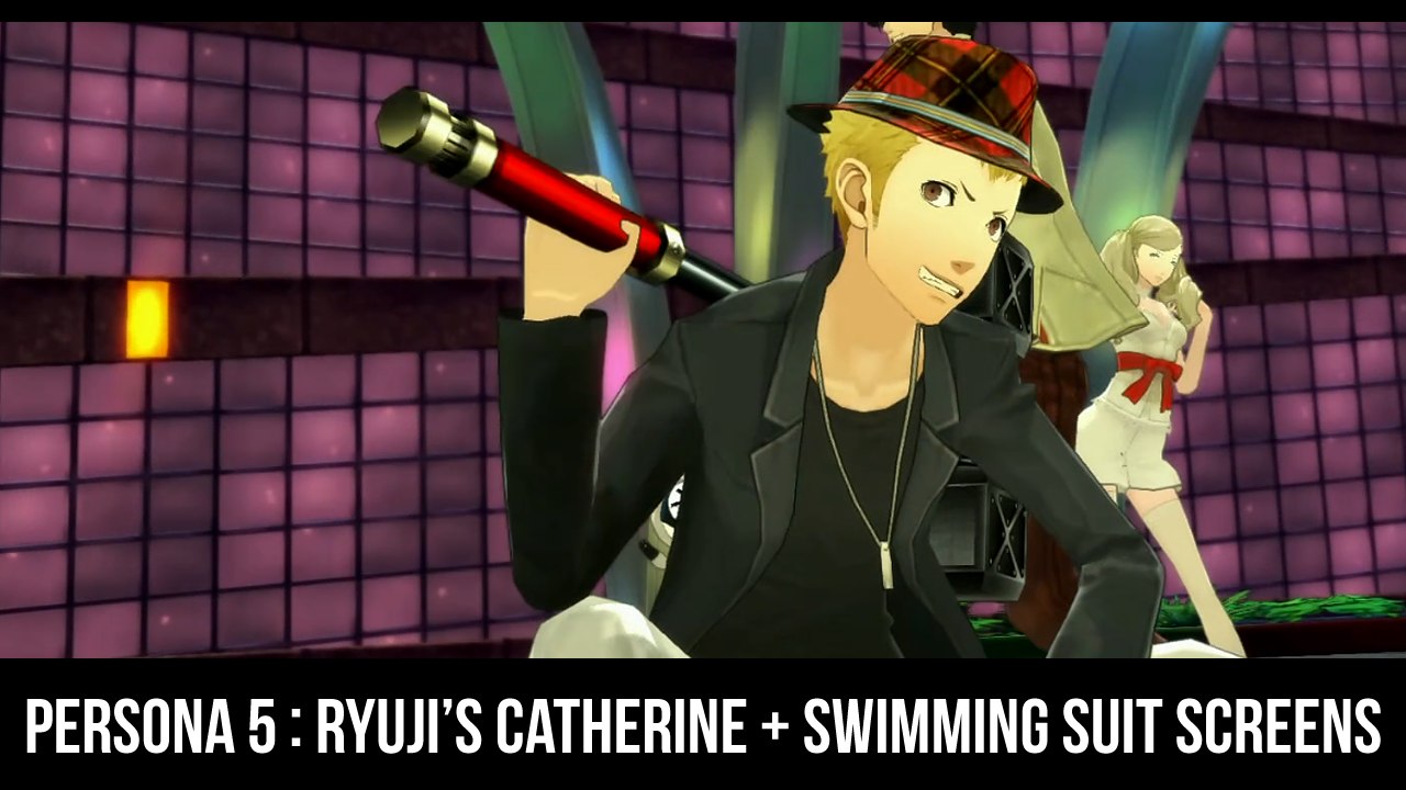 [SPOILER] RYUJI'S CATHERINE + SWIMMING SUIT AOA N' VICTORY SCREENS (Requested)