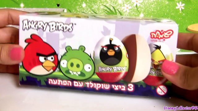 Angry Birds Toys Huevos-Sorpresa Bad Piggies Chocolate Surprise Eggs Unboxing by Fun Toys Collector