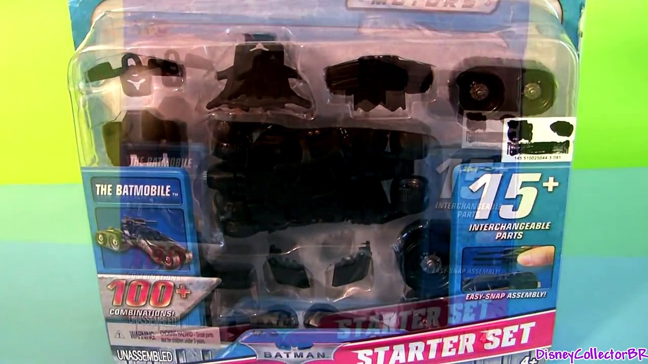 Custom Batmobile Tumbler Building Toys Hot Wheels Custom Motors how-to customize Batman Car Toy