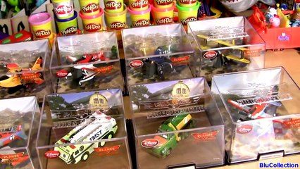 Play Doh Disney Planes2 Surprise Eggs - Disneystore Fire & Rescue Planes Diecast Collection