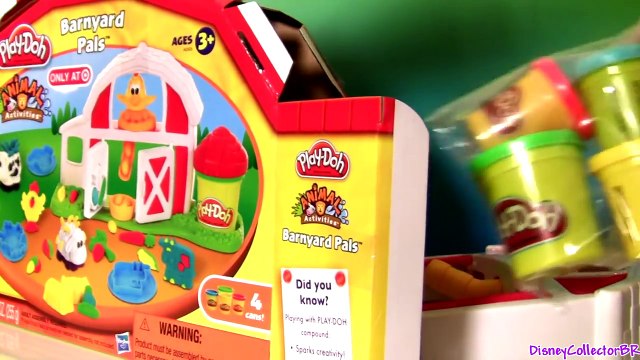 Play Doh Farm Barnyard Pals Animal Activities Toys Review by Playdough Farm Pets Sheeps