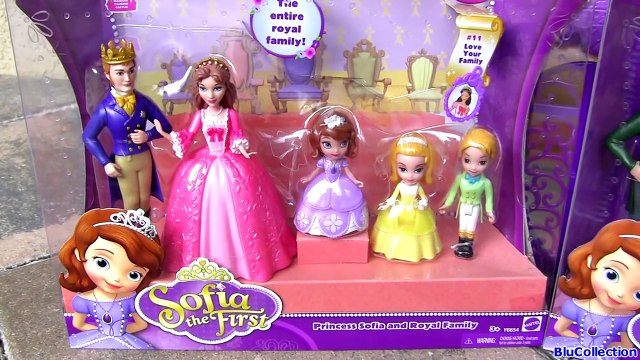 Sofia the First Royal Family Set Dolls in Fashion Disney Junior | La Familia Real Princesita Sofia