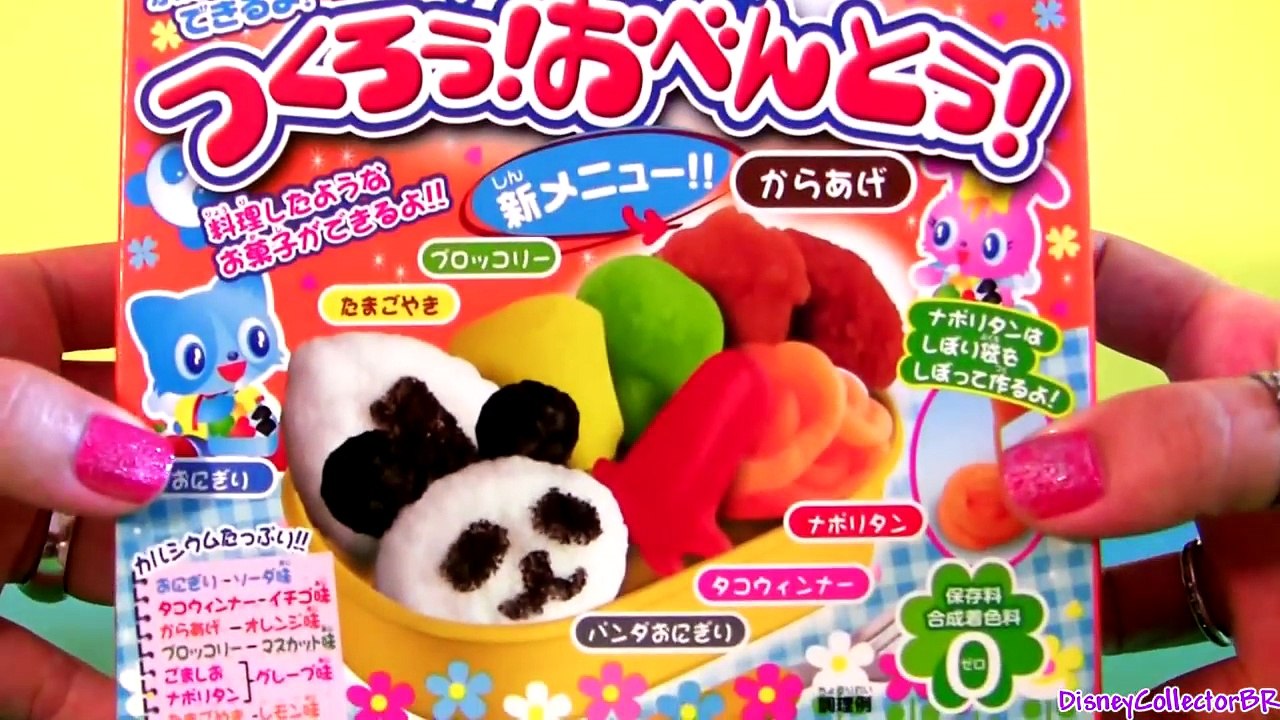 Popin Cookin Bento Gummy Kit How to make candy at Home Edible Treat DIY Kracie グミキャンディーキット