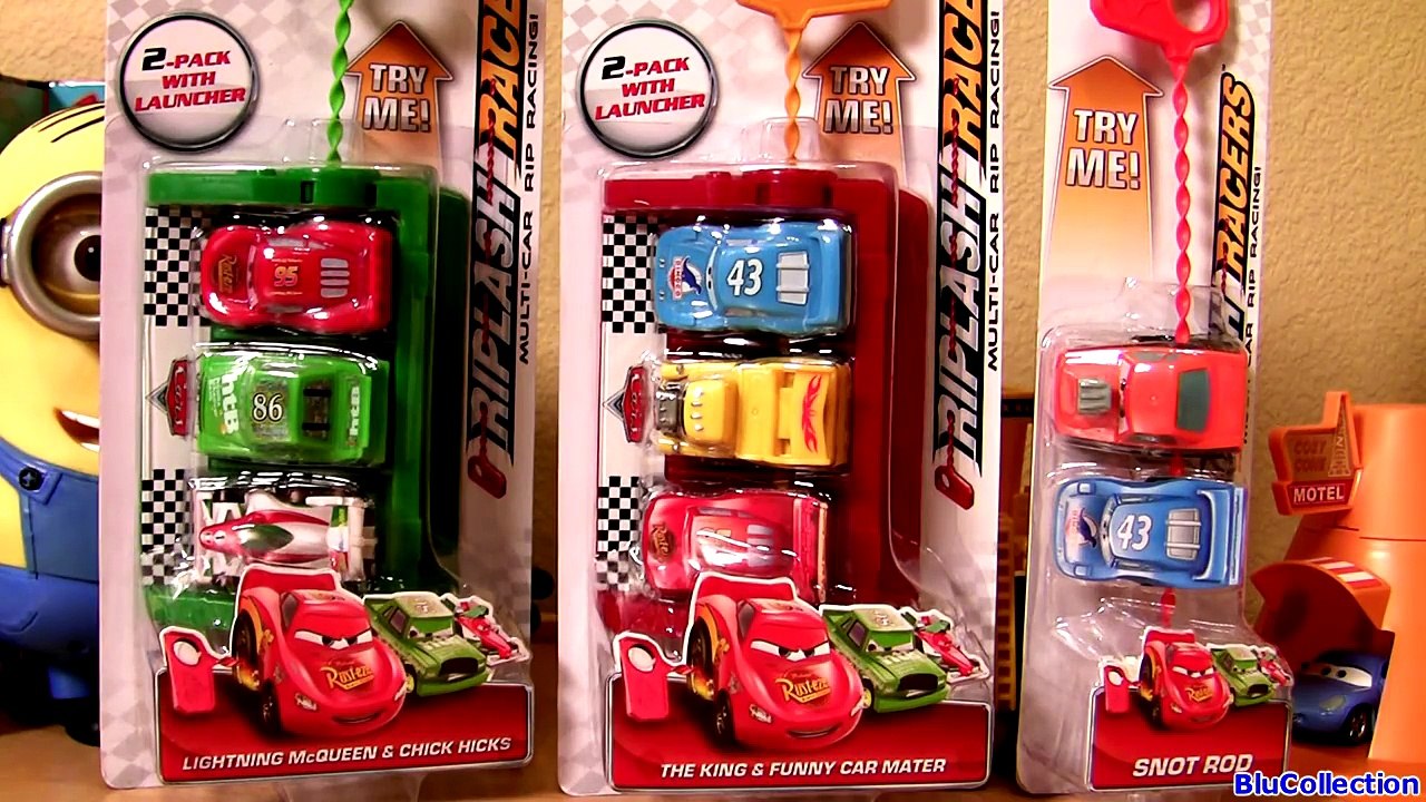 Cars Riplash Racers Snot Rod Racing Tech Deck Ramp with Lightning McQueen new NEW Disney Pixar