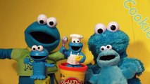 5 Cookie Monsters, all blutoys , Hokey Pokey Cookie Monster , Count n Crunch Cookie Monster