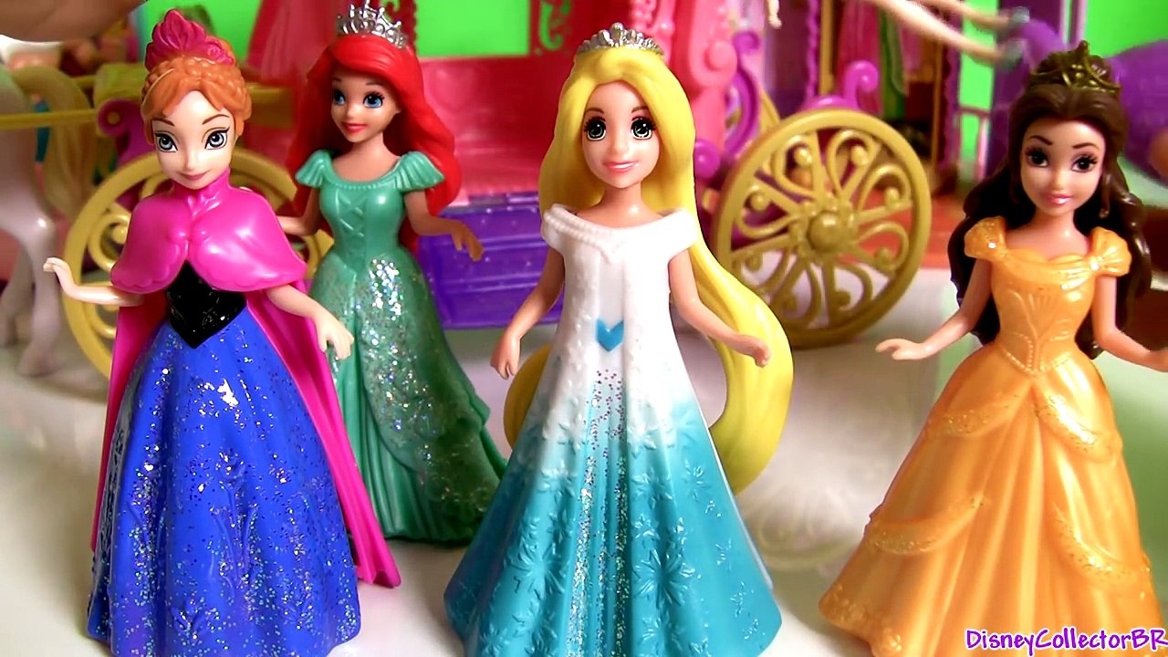 Magic Clip Disney Princess Rapunzel Royal Carriage Play Doh Tangled Enredados MagiClip Dolls