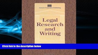 FULL ONLINE  Legal Research   Writing