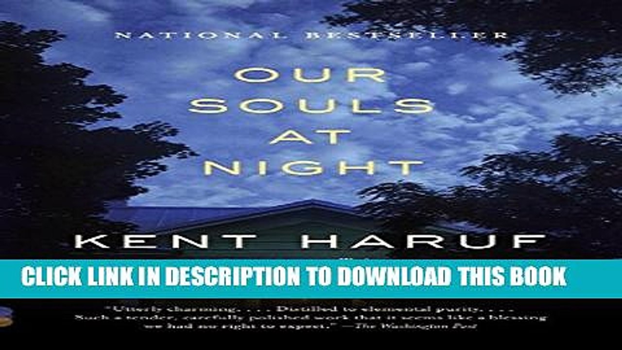 [PDF] Our Souls at Night (Vintage Contemporaries) Full Colection