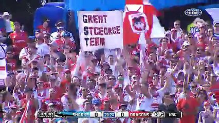NRL 2016 Round 2- Dragons vs Sharks Highlights