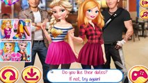 Barbie Princess and Elsa Date - Barbie and Elsa Frozen Cartoon Games Movie For Girls