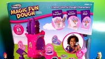Magic Fun Dough Princess Anna & Elsa Disney Frozen & Little Ponies Play Doh Princesas