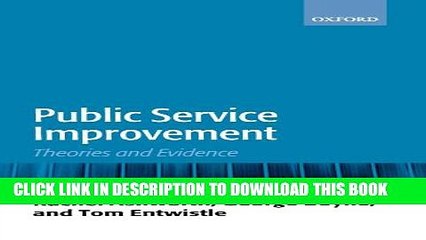 [PDF] Public Service Improvement: Theories and Evidence Popular Online