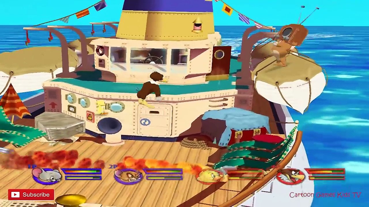 Tom and Jerry War of the Whiskers / Monster Jerry and Nibbles Team / Cartoon Games Kids TV