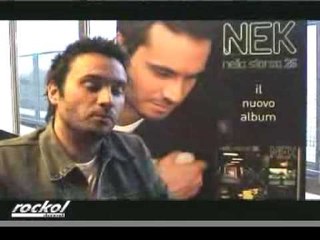 Nek: l'intervista