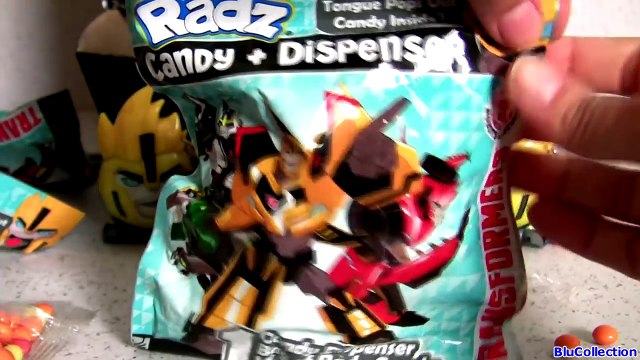 Radz Transformers the Movie Candy Dispenser Full Case Complete Collection of Robots Toys 트랜스포머