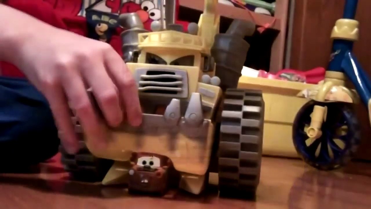The Screaming Banshee eats Mater From The Pixar Cars Movie by Disney