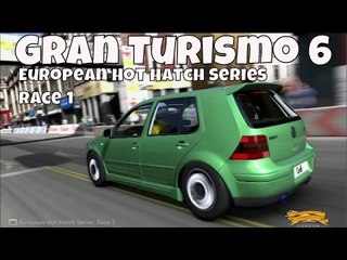 Gran Turismo 6 | European Hot Hatch Series Race 1 | London | VW Golf GTi Mk IV