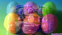 6 Disney Toy Surprise Easter Egg Set Pixar Cars 2 Lilo & Stitch & Princess Belle & Cinderella new