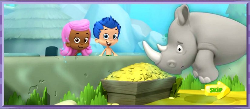 Bubble Guppies Episodes for Children- Lonely Rhino Friend Finders!