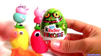 Download Video: Play-Doh Peppa Pig Stampers Googly Eyes Surprise Eggs Learn Colors Ojos Saltones Huevos Sorpresa