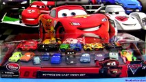 20 Carrinhos do Filme Disney Pixar Carros 2 - Brinquedos Lojas Disney Store - 20 Diecast Cars