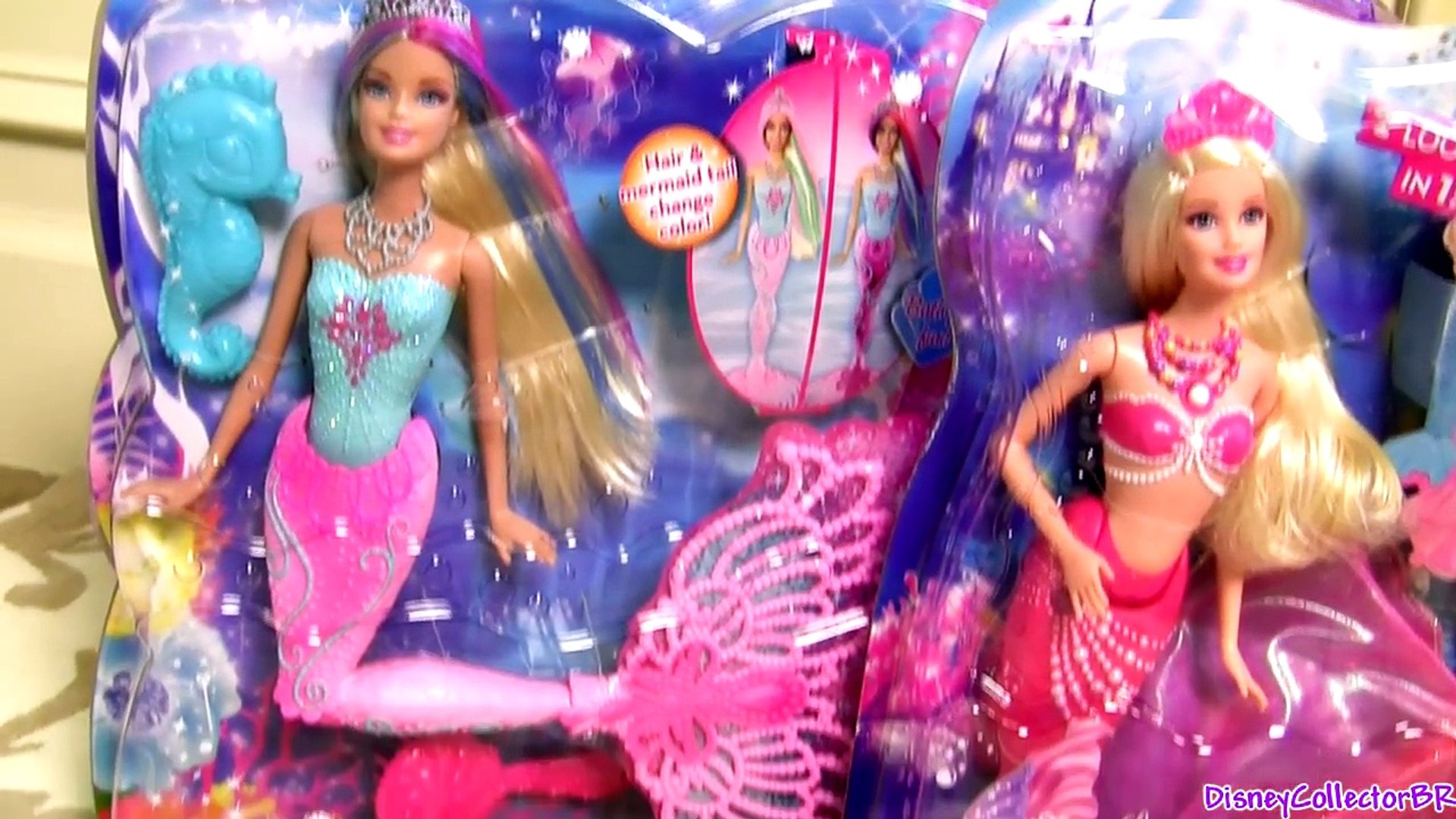 Color Changing Barbie Mermaid Lumina Color Magic Pearl Princess Disney  Ariel Mermaids Water Show - video Dailymotion