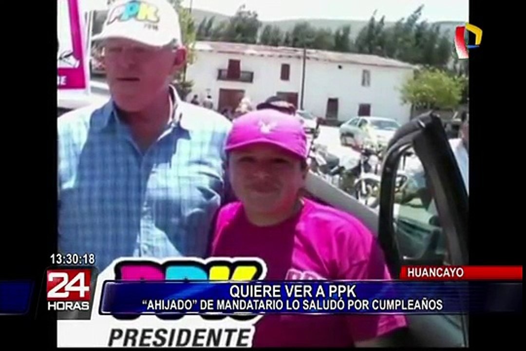 Huancayo: niño de 3 años no se corta el pelo porque espera a su padrino PPK