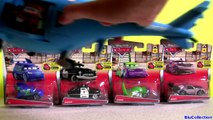Talking Dinoco Helicopter Transporter Mater with NEW Mattel Cars Diecasts 2016 Sheriff Impound Lot
