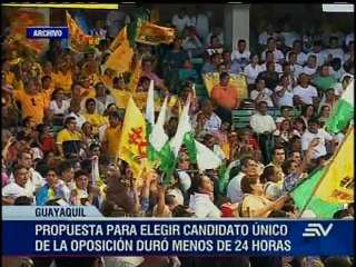 Postura de candidatos ante propuesta de Jaime Nebot