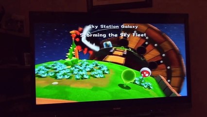 Super Mario Galaxy 2 , Sky Station Galaxy Walkthrough