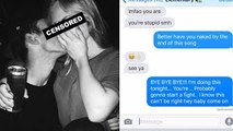 Song Lyrics Text Prank on CHEATING EX-Girlfriend Justin Timberlake Cry Me A River (Gone Wrong!!)