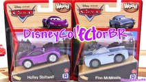 Wood Cars 2 Metallic Holley Shiftwell Finn McMissile Disney Pixar wooden Cars Disneycollector