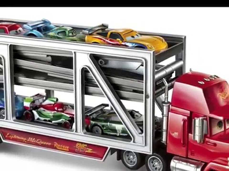 DISNEY Cars Mack CAMION JOUET porte voitures