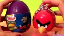Angry Birds Toy Surprise Thomas Tank Engine & Friends Easter Eggs Holiday Edition by Disneycollector