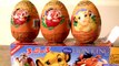 The Lion King Huevos Sorpresa same as Kinder Surprise Eggs with Mufasa y Scar Disney El Rey León