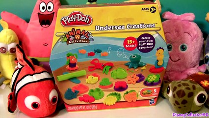 Play Doh Undersea Creations Hungry Hungry Hippo Eats Nemo Octopus Ocean Animals Disney Finding Nemo